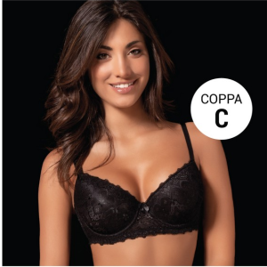 REGGISENO LOVE AND BRA ART. GISELE IN COPPA C A BALCONCINO IN PIZZO GLAM