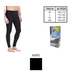 COLLANT UOMO MERITEX ART.910 IN CALDO COTONE CON APERTURA INVERNALE SPORT