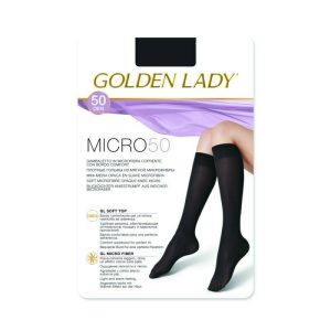 10 PAIA GAMBALETTO GOLDEN LADY MICRO 50 DEN CON POLSINO COMFORT TAGLIA UNICA