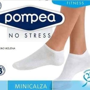 6 PAIA MINI CALZE FANTASMINI POMPEA UOMO DONNA NO STRESS 35-38 39-42 43-46-47-49