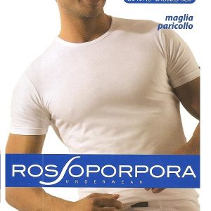 3 MAGLIE UOMO ROSSOPORPORA GIROCOLLO ART. MU001 COTONE BIELASTICO