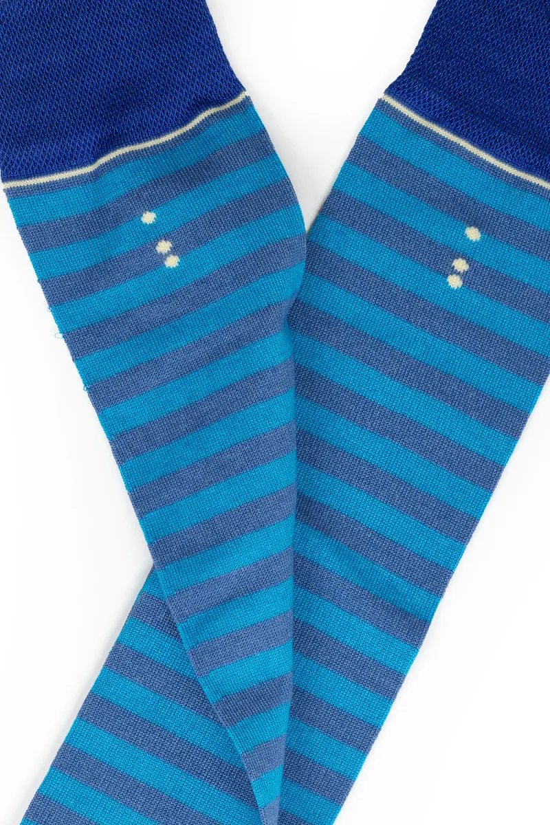 Calze a Righe Nizza in Filo di Scozia con Iniziali o Senza! - immagine 6