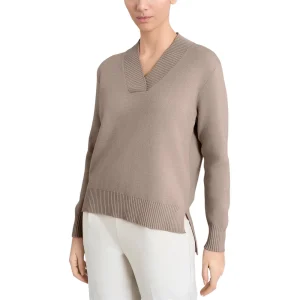 Maglia Asimmetrica con Scollo a V in Super Soft DN53M2 – Ragno