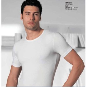 3 T-SHIRT UOMO NOTTINGHAM ART. TM1600B MANICA CORTA GIROCOLLO BASSO COTONE ELAST