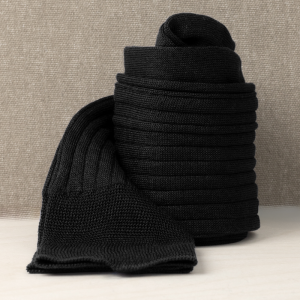 Pure Scotland Nera a Costine Lunga con Iniziali o Senza!