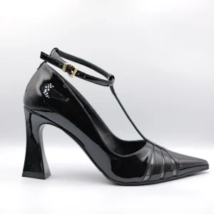 Albano - Dècolletè in vernice con cinturino