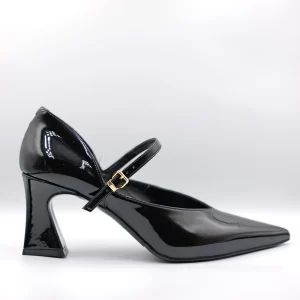 Albano - Dècolletè in vernice con cinturino