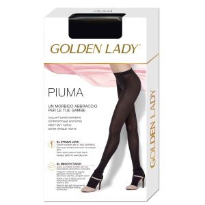 COLLANT GOLDEN LADY ART. PIUMA MORBIDO E CALDO SUPERCOPRENTE  CORPINO TUTTONUDO