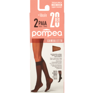 24PAIA GAMBALETTO OPACO POMPEA IDEALE 20 DEN CON POLSINO COMFORT TAGLIA UNICA