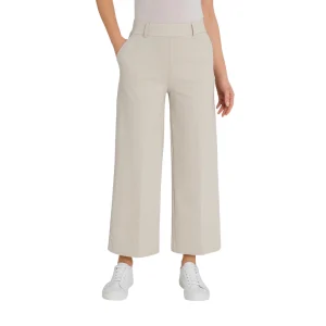 Pantalone Ampio alla Caviglia con Tasche in Compact Light D293P4 – Ragno