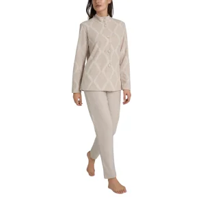 Pigiama Aperto con Fantasia in Cotton Eco Pile DR90N6 – Ragno