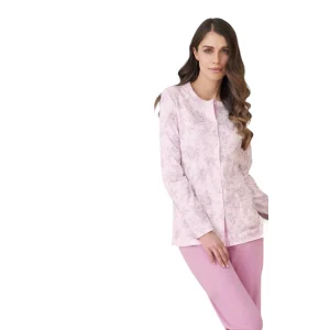 Pigiama Aperto in Interlock di Cotone 92769 – Linclalor