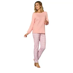 Pigiama Girocollo in Interlock di Cotone 92219 – Linclalor