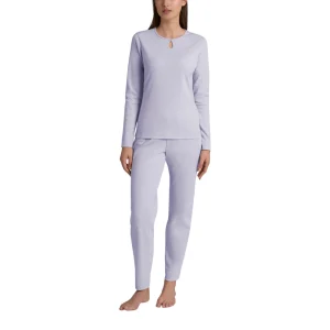 Pigiama con Scollo a Goccia in Thermo Cotton DR94NU – Ragno