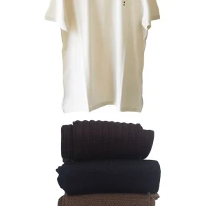 Box Mix T-Shirt Burro&Trittico in Filo di Scozia Classic con o Senza Iniziali!