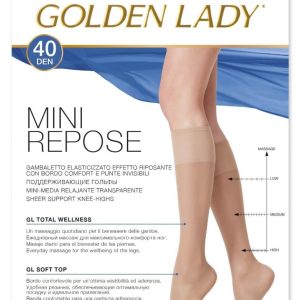 20 PAIA GAMBALETTI GOLDEN LADY MINI REPOSE 40 DENARI EFFETTO RIPOSANTE