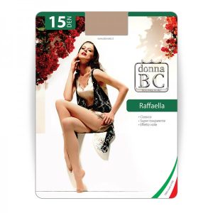 6 PAIA COLLANT BC ART. RAFFAELLA 15 DEN IN STRETCH ELASTICIZZATO TRASPIRANTE