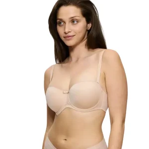 Reggiseno Imbottito a Fascia con Spalline Staccabili e ferretto Beauty-Full Essential WDP – Triumph