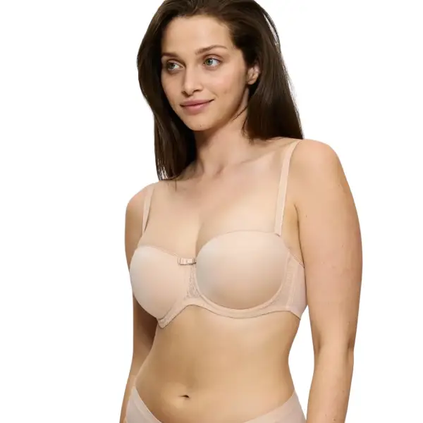 Reggiseno Imbottito a Fascia con Spalline Staccabili e ferretto Beauty-Full Essential WDP – Triumph