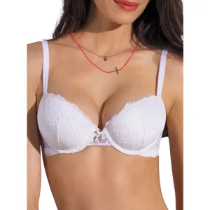 Reggiseno Push Up con Ferretto in Pizzo Stretch 2680 – Sièlei