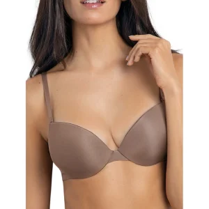 Reggiseno Push-up con Coppe Gel Ferretto Invisibile e Spalline Removibili 1344 – Sièlei