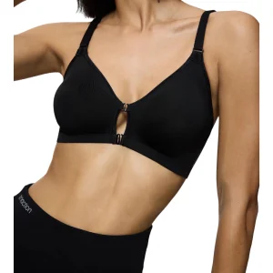 Reggiseno Sportivo Senza Ferretto con Allacciatura Frontale Triaction Fitness F -Triumph