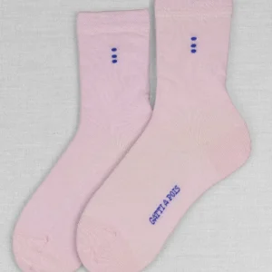 Calze Pure Cotton Donna Rosa&BluRoyal con Iniziali o Senza!