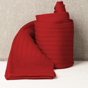 Pure Scotland Rosso a Costine Lunga con Iniziali o Senza!