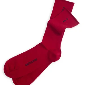 Calze Cromo in Puro Cotone Rosso&BluNero con Iniziali o Senza!