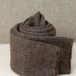 Calze Mezzagamba in Alpaca color Castoro con Iniziali o Senza!