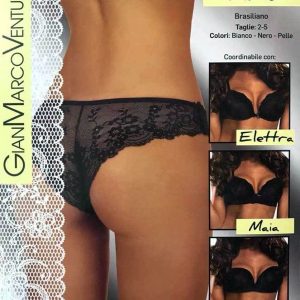 SLIP BRASILIANA GIANMARCOVENTURI ART. SIRIO IN PIZZO ELASTICIZZATO TAGLIE 2-5