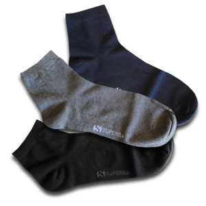 12 PAIA MINI CALZA SUPERGA S3075 SNEAKER UNISEX IN COTONE ELASTICIZZATO RASATO