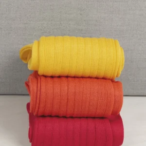 Box da N.3 Calze Donna LUNGHE Tonalità Calde in Filo di Scozia con o Senza Iniziali!