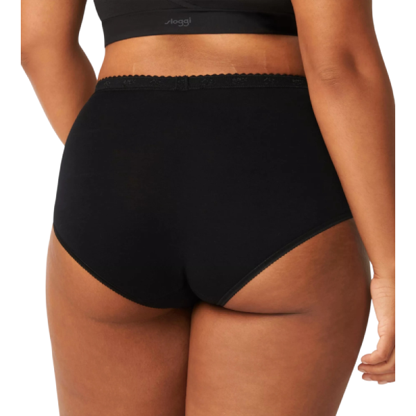 Slip in Cotone con Pizzo Chic Maxi – Sloggi (2 Paia) - immagine 7