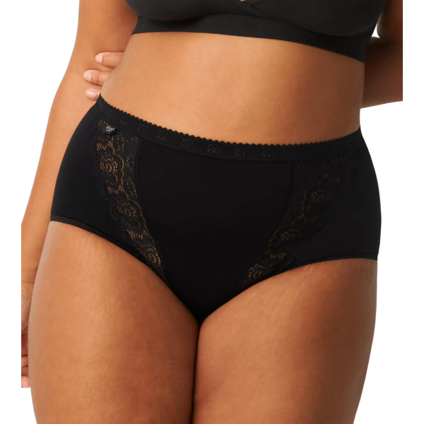 Slip in Cotone con Pizzo Chic Maxi – Sloggi (2 Paia) - immagine 5