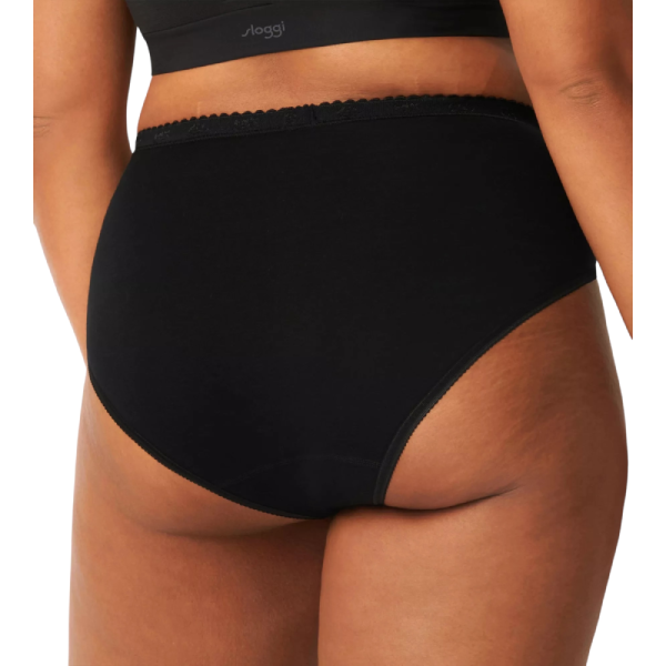 Slip in Cotone con Pizzo Midi Chic – Sloggi (2 Paia) - immagine 7