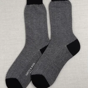 Black&White Mezzagamba Spigato con Iniziali o Senza!