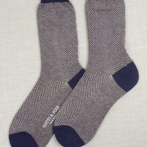 Blu&Tortora Mezzagamba Spigato con Iniziali o Senza!