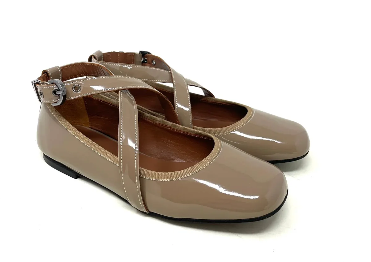 SCARPE BASSE VOLPATO DONNA BEIGE - TED255 GRI - immagine 2