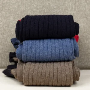 Box da N.3 Calze Donna LUNGHE in Cotone Pettinato con o Senza Iniziali!