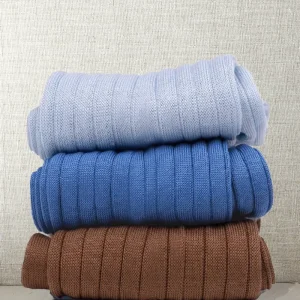 Box da N.3 Calze Mezzagamba Filo di Scozia a COSTINE Colori NEUTRI con Iniziali o Senza!