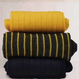 Box da N.3 Calze Lunghe Blu&Mais in Filo di Scozia con Iniziali o Senza!