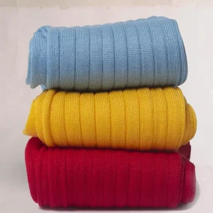 Box da N.3 Calze Lunghe in Filo di Scozia Cielo&Sole a Costine con Iniziali o Senza!