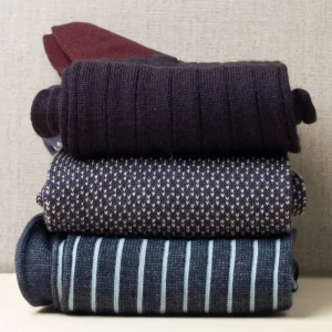 Box da N.3 Calze ItalianMan in Cotone Pettinato e Lana con Iniziali o Senza!