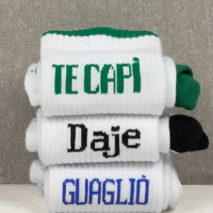 Box N.3 Calze Sportive Slang d’Italia con Iniziali o Senza!