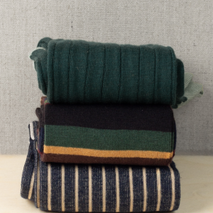 Box da N.3 Calze Laguna&Co in Cotone Pettinato e Lana con Iniziali o Senza!