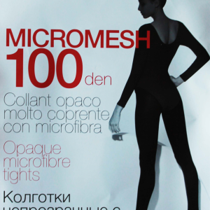 3 PAIA COLLANT VIGNONI 100 DEN MICROMESH ELASTICIZZATO OPACO COPRENTE MICROFIBRA