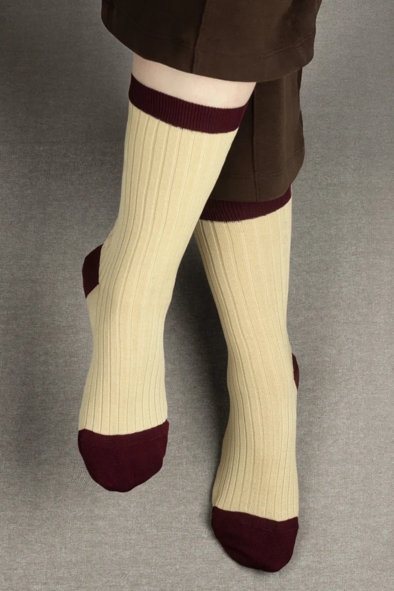 LuxBox da N.3 Calze Mezzagamba Donna e Fragranza Ambrata Agrumata con Iniziali o Senza! - immagine 5