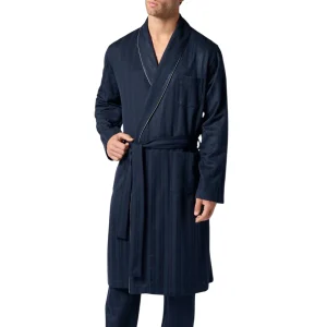 Vestaglia Lunga in Soft Cotton con Fantasia a Righe Raso VPRT93224 – Perofil