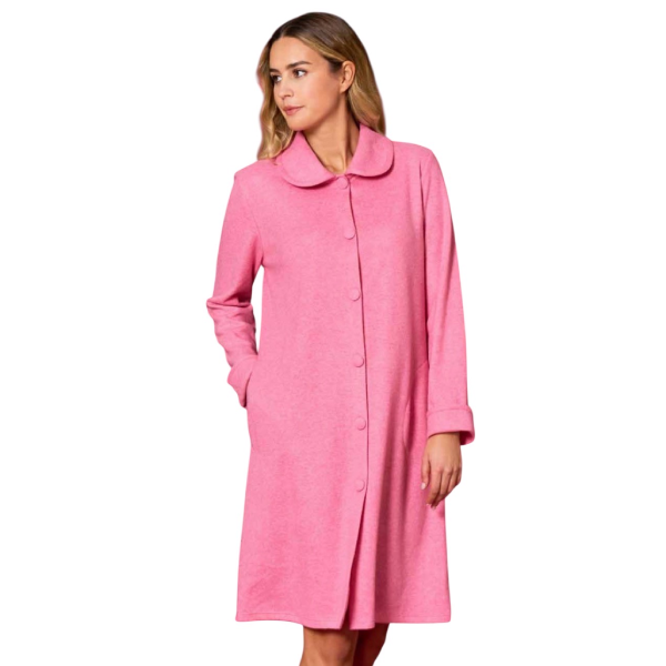 Vestaglia in Punto Milano Abbottonata con Collo 77100 – Linclalor